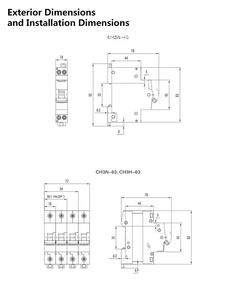 circuit breaker switches